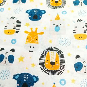 RETAL 1cm POPELÍN Selva Azulon