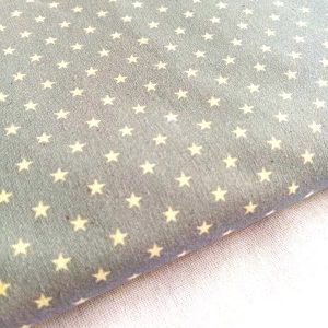 Popelín Estrella Azul Denim