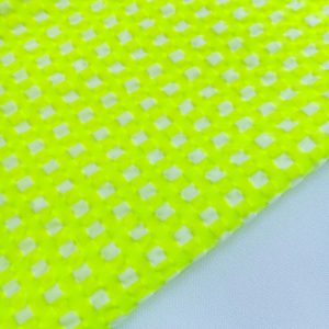 Vichy Seersucker Flúor Amarillo