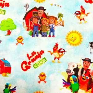 RETAL 50cm Popelín GRANJA ZENOM