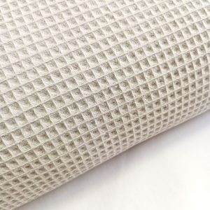 Pique Wafle Beige (piedra)